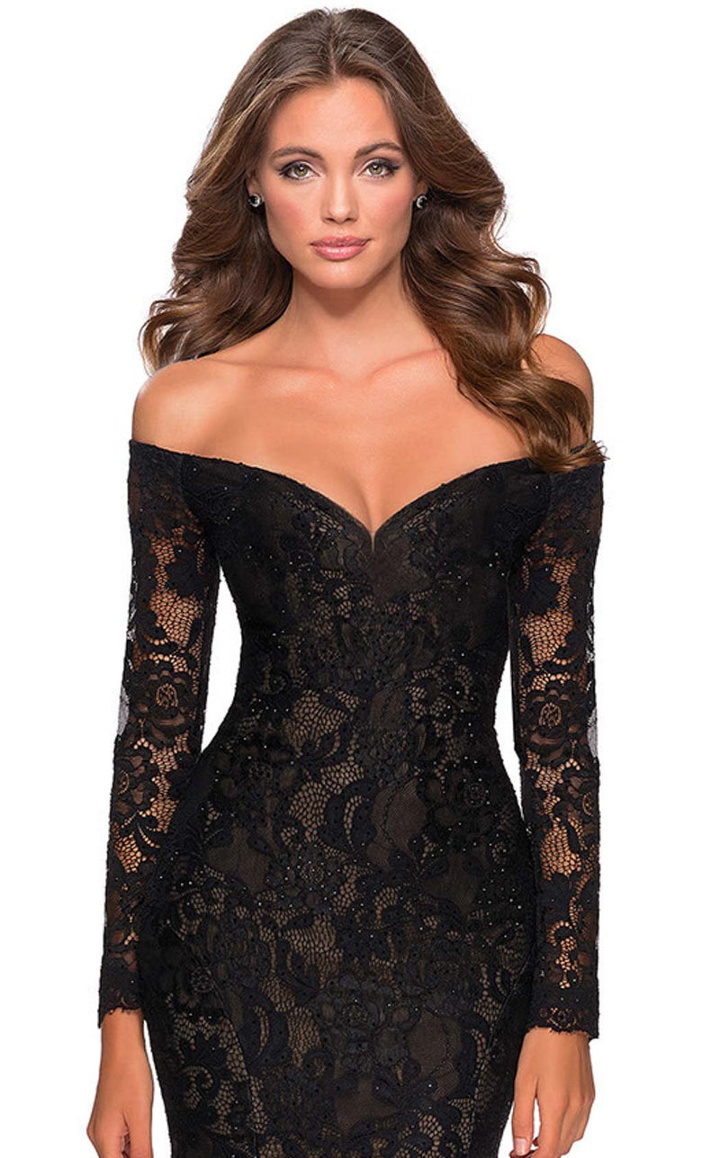 La Femme 28569 Dress Black
