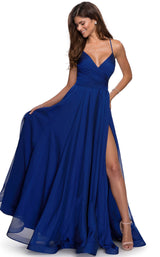 La Femme 28575 Dress Marine-Blue