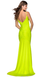 La Femme 28891 Dress Neon-Yellow