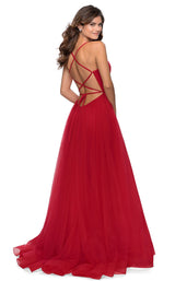 La Femme 28893 Dress Red
