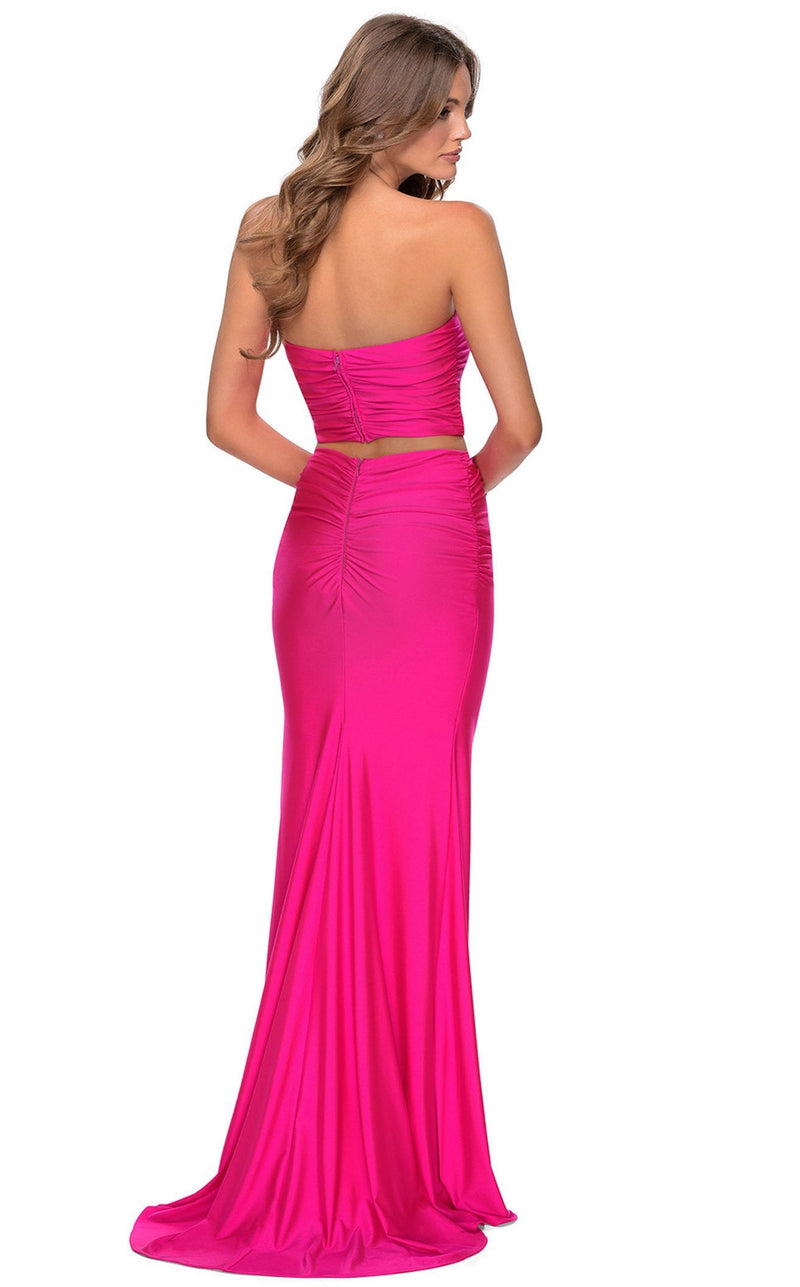 La Femme 28972 Dress Neon-Pink