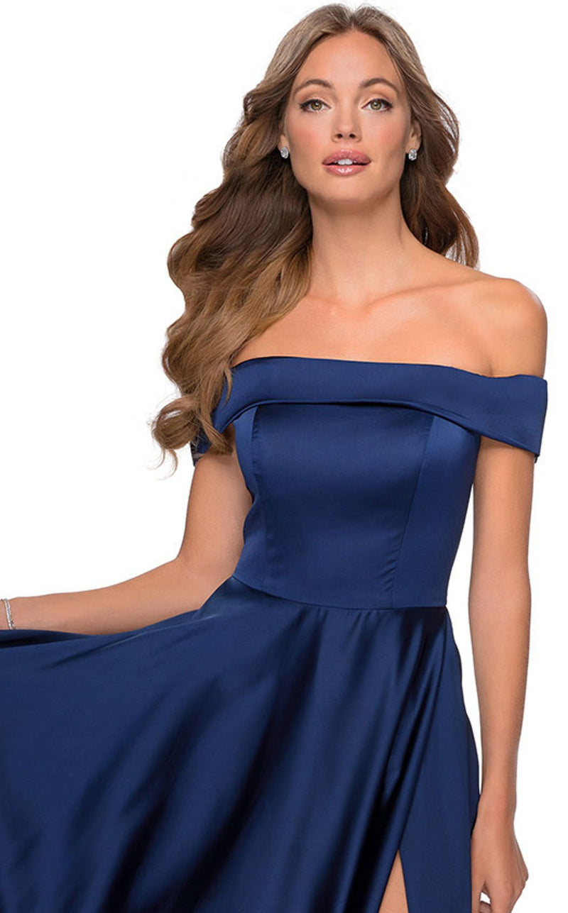 La Femme 28978 Dress Navy