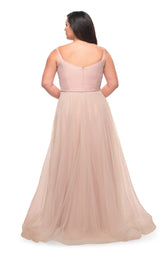 3 of 4 La Femme 29072 Dress Blush