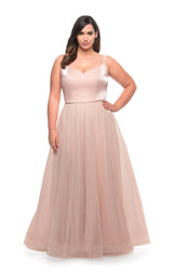 1 of 4 La Femme 29072 Dress Blush