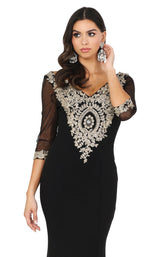 8 of 11 Dancing Queen 2911 Dress Black
