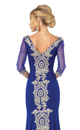 11 of 11 Dancing Queen 2911 Dress Royal-Blue