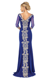 6 of 11 Dancing Queen 2911 Dress Royal-Blue