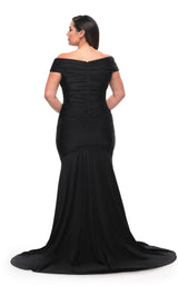 4 of 6 La Femme 29132 Dress Black