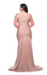 5 of 6 La Femme 29132 Dress Mauve