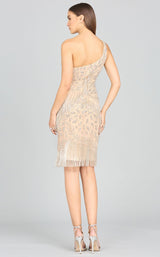 2 of 2 Lara 29140 Dress Nude-Silver