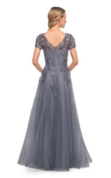 2 of 4 La Femme 29164 Dress Slate