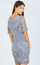 5 of 6 Lara 29185 Dress Dusty-Periwinkle