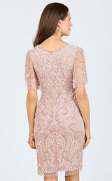 6 of 6 Lara 29185 Dress Dusty-Rose