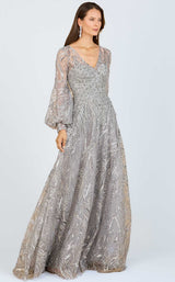 1 of 4 Lara 29198 Dress Grey