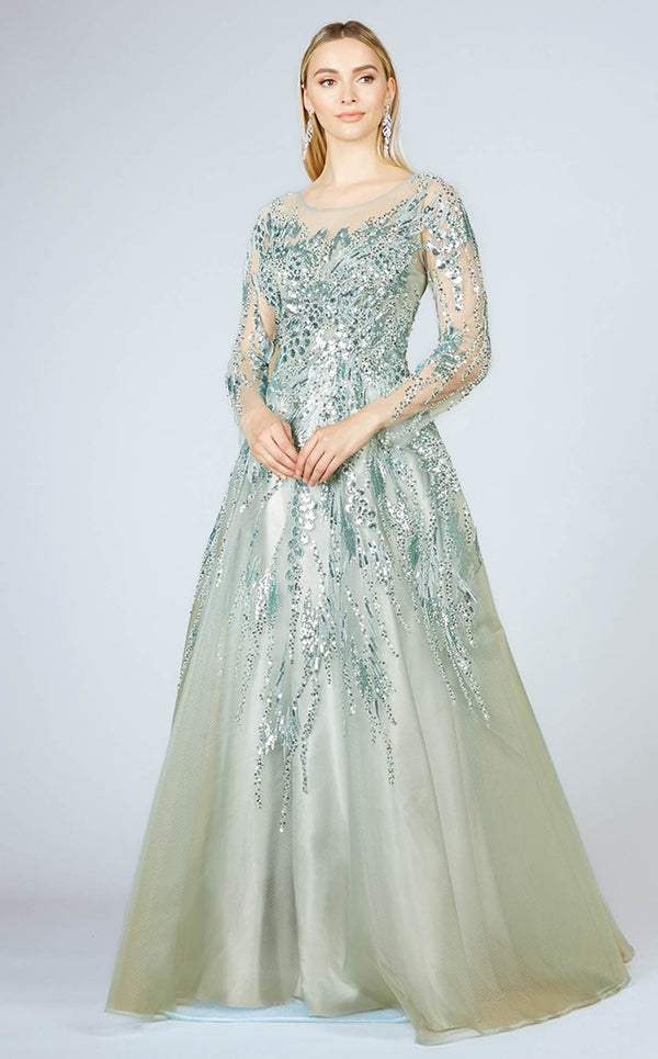 Lara 29208 Dress Seafoam