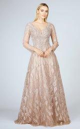 1 of 4 Lara 29212 Dress Mauve
