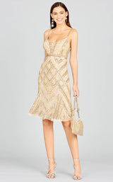 1 of 2 Lara 29218 Dress Nude