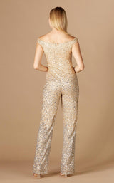 2 of 2 Lara 29313 Jumpsuit Gold-Silver