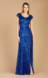 1 of 2 Lara 29322 Dress Sapphire