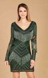 1 of 2 Lara 29355 Dress Green