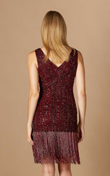 2 of 2 Lara 29361 Dress Wine