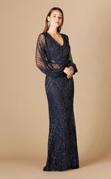 1 of 2 Lara 29366 Dress Navy