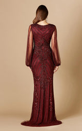 2 of 2 Lara 29369 Dress Wine