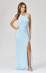 2 of 4 Lara 29371 Dress Periwinkle