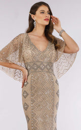 3 of 4 Lara 29397 Nude/Silver