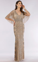 1 of 4 Lara 29397 Nude/Silver