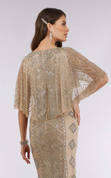 4 of 4 Lara 29397 Nude/Silver