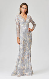 1 of 3 Lara 29468 Dress Silver-Multi