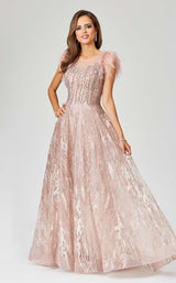 1 of 4 Lara 29475 Dress Blush