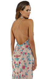 4 of 4 Lara 29486 Dress Nude-Multi