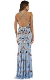 2 of 4 Lara 29487 Dress Blue-Multi