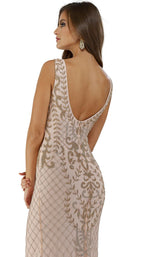 4 of 4 Lara 29539 Dress Blush