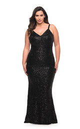 La Femme 29546 Dress Black