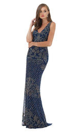 1 of 4 Lara 29580 Dark Blue