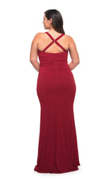 5 of 6 La Femme 29590 Dress Red