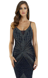 3 of 4 Lara 29595 Dress Navy