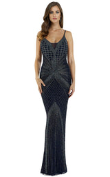 1 of 4 Lara 29595 Dress Navy