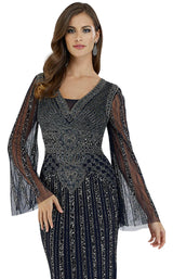 3 of 4 Lara 29601 Dress Navy