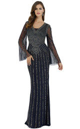 1 of 4 Lara 29601 Dress Navy