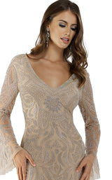 5 of 8 Lara 29608 Dress Nude