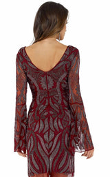 8 of 8 Lara 29608 Dress Wine