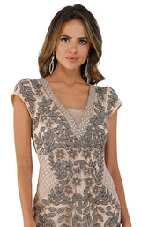 3 of 4 Lara 29609 Dress Blush