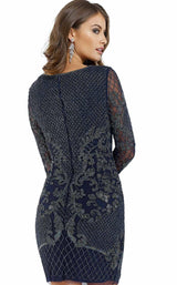 4 of 4 Lara 29610 Dress Navy