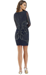 2 of 4 Lara 29610 Dress Navy