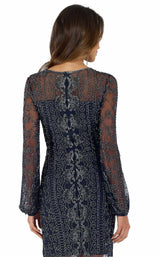 4 of 4 Lara 29614 Dress Navy