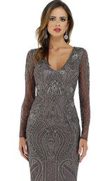 3 of 4 Lara 29615 Dress Grey